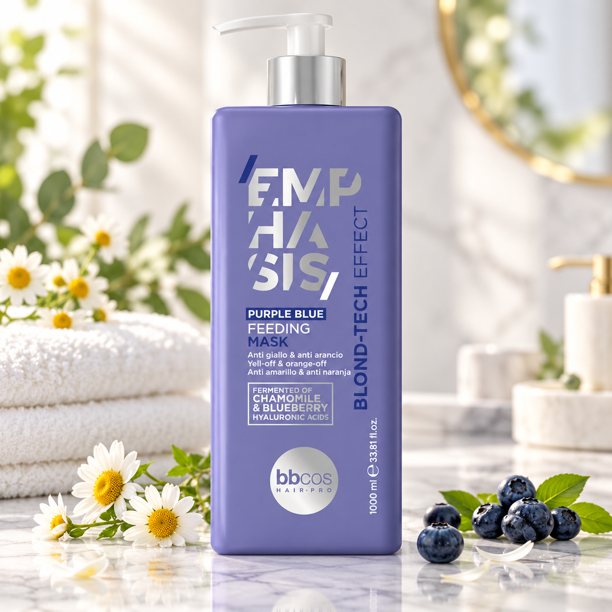 Emphasis Blond-Tech Purple Blue Mask